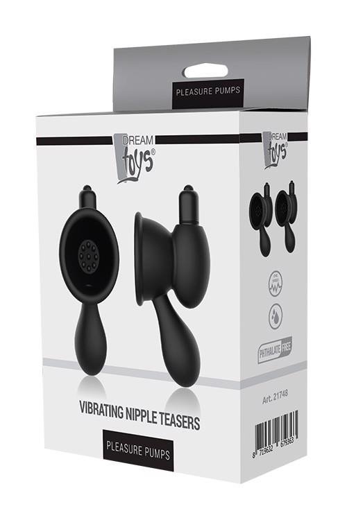 wibrująca pompka do sutków Pleasure pumps vibrating nipple teasers