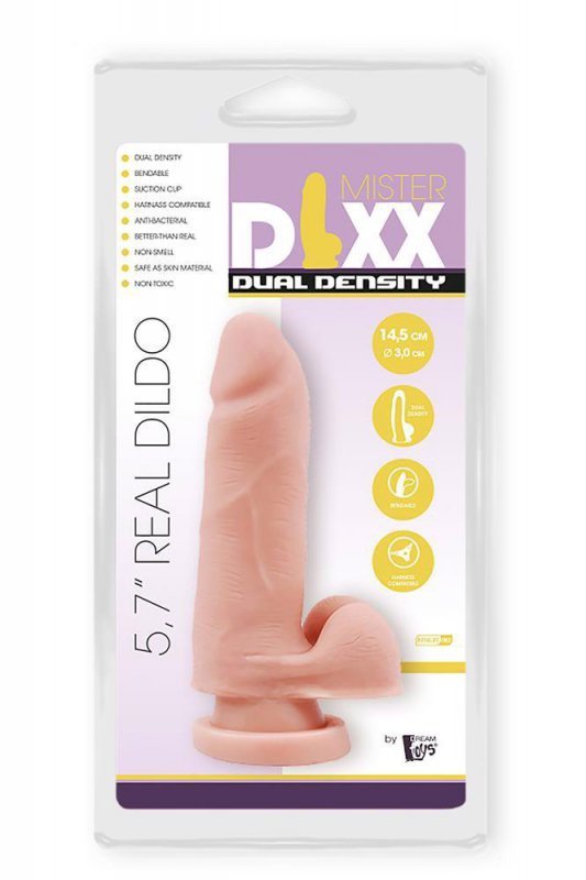 Mr. Dixx 5.7inch dual density dildo