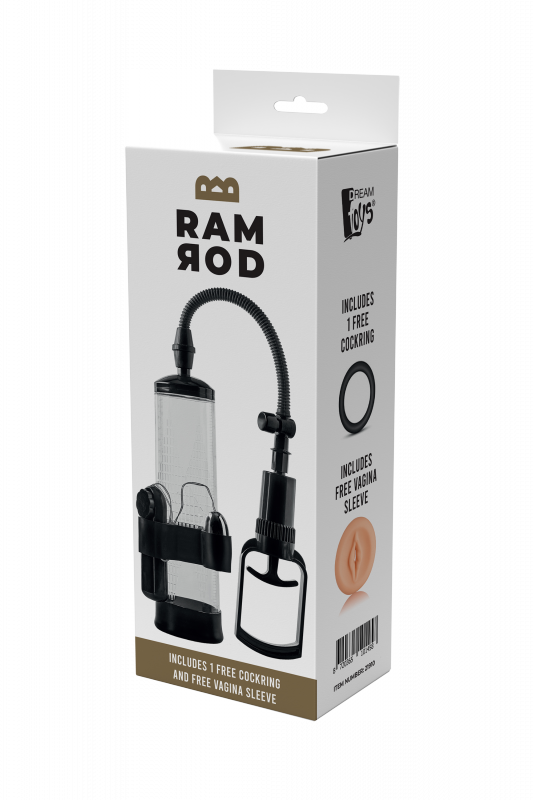 Ramrod vibrating penis pump