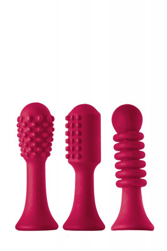 Stymulator sex masażer + 3 rodzaje końcówek