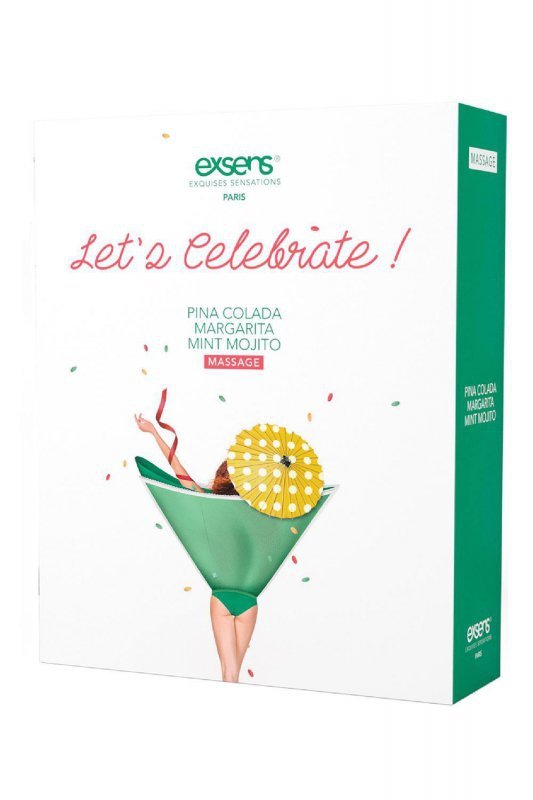 Exsens gift set let's celebrate! 3 x 30ml