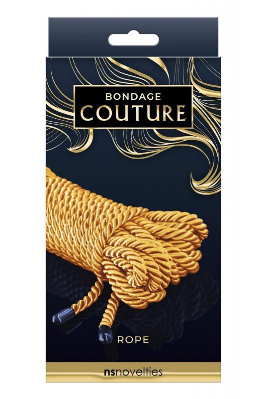 Bondage couture rope gold