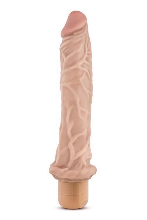 Naturalne dildo wibrujące sztuczny penis Mr. Skin 25 cm