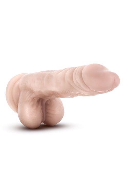 Realistyczne dildo na przyssawce żylasty penis 21,5 cm