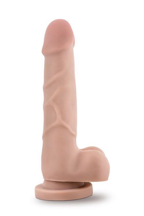 Realistyczne dildo na przyssawce żylasty penis 19,5 cm