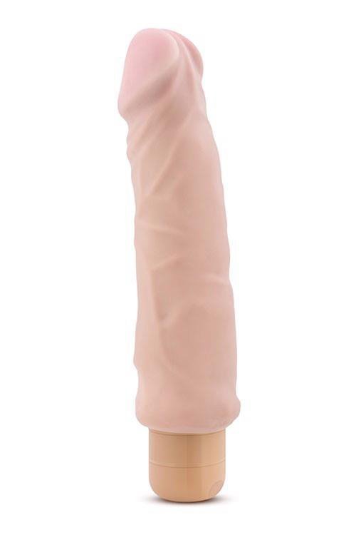 Naturalny miękki wibrator 20 cm