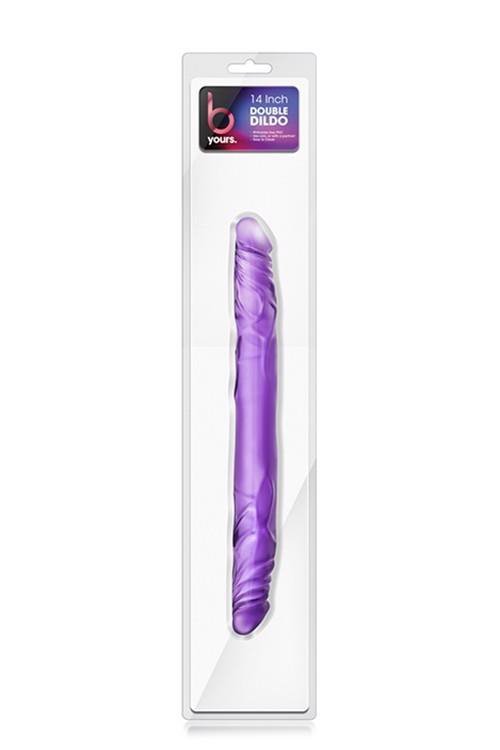 Elastyczne dwustronne dildo do podwójnej penetracji 35 cm
