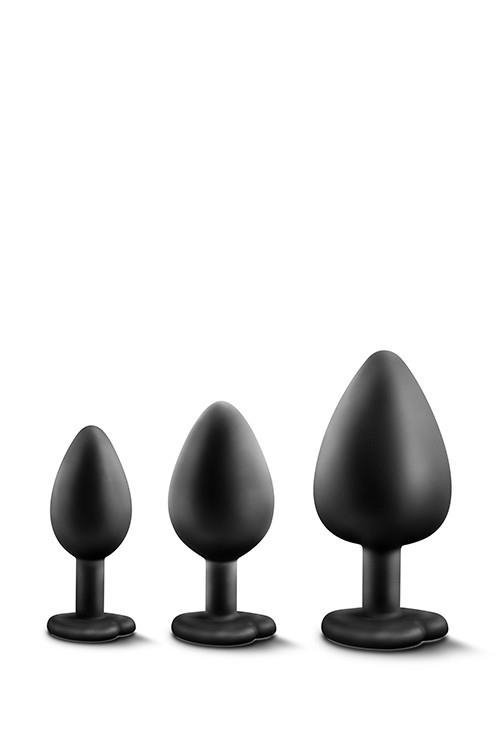 Luxe bling plugs training kit white gems
