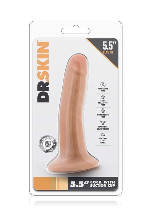Dildo Dr. Skin 5.5inch cock with suction cup