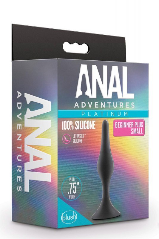 Mały korek analny łezka zatyczka plug dla początkujących