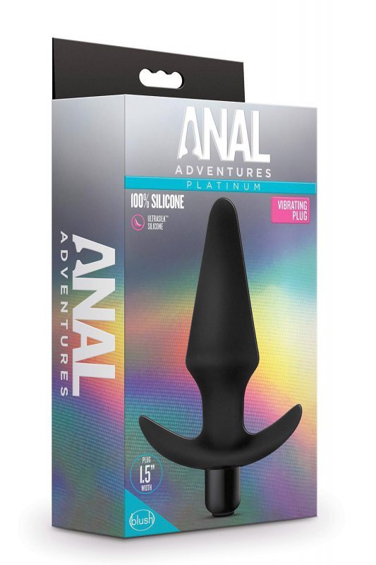 Stożkowy wibrujący korek analny zatyczka plug do odbytu