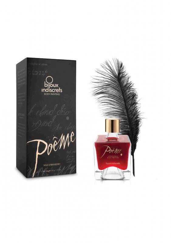 Poème - body painting - wild strawberry - 50gr