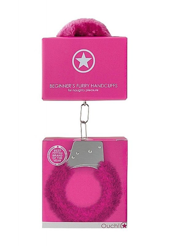 Beginner&quot;s Handcuffs Furry - pink