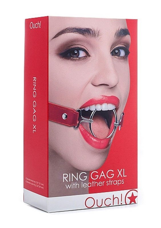 Knebel pierścień z otworem Ring Gag XL