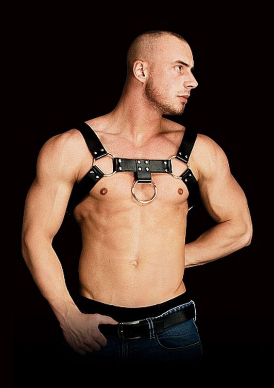 Harness męski pasy na klatkę piersiową