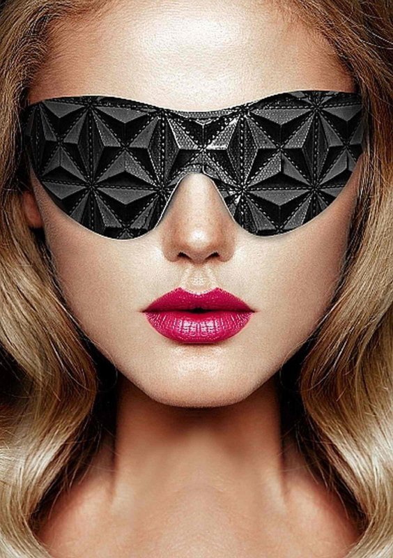 Luxury eye mask - black