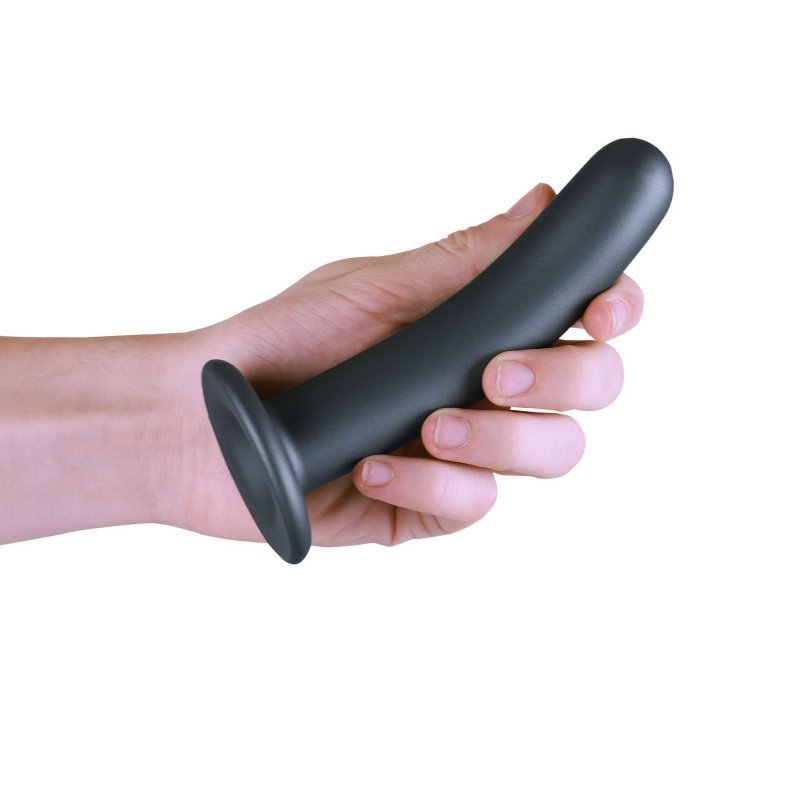 Smooth Silicone G-Spot Dildo - 6&#039;&#039; / 14,5 cm