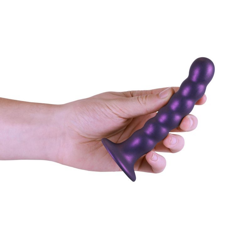 Beaded Silicone G-Spot Dildo - 5&#039;&#039; / 13 cm