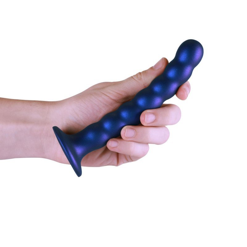 Beaded Silicone G-Spot Dildo - 6,5&#039;&#039; / 16,5 cm