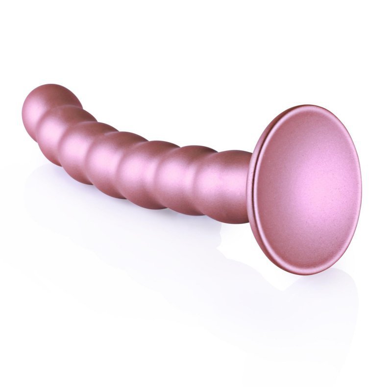 Beaded Silicone G-Spot Dildo - 6,5&#039;&#039; / 16,5 cm
