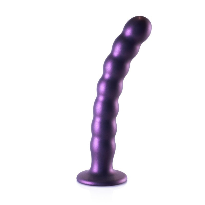 Beaded Silicone G-Spot Dildo - 8&#039;&#039; / 20,5 cm