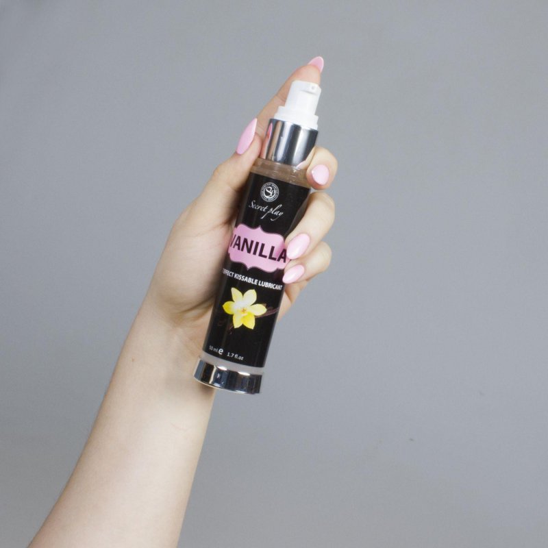 Rozgrzewający jadalny lubrykant wanilia 50 ml