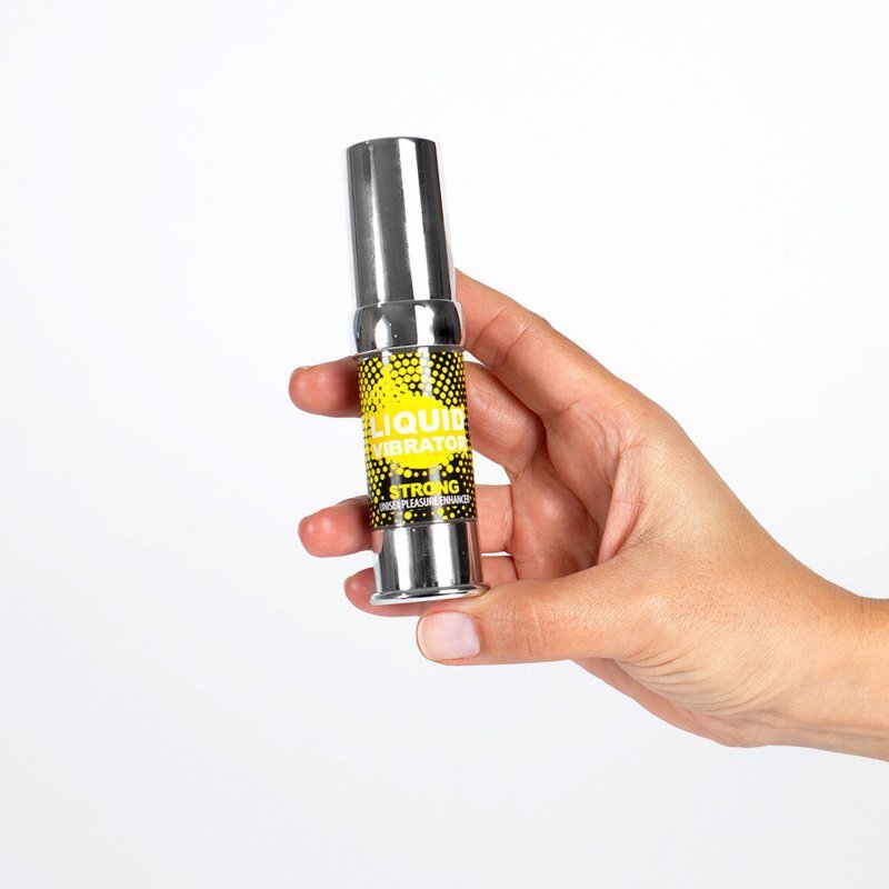 Mocny żel stymulujący pobudzający wibrator w płynie 15 ml