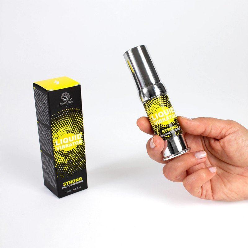 Mocny żel stymulujący pobudzający wibrator w płynie 15 ml