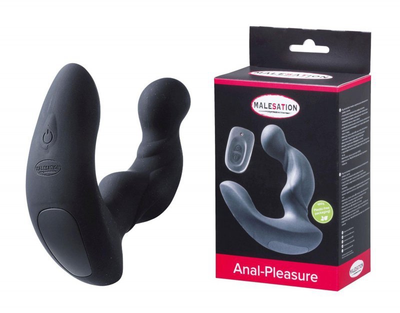 Wibrujący korek analny masażer prostaty sterowany pilotem