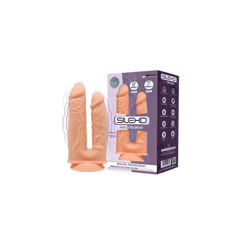 Dildo SD.Model 1 (8&quot;&amp;7&quot;) flesh box motor + lrs
