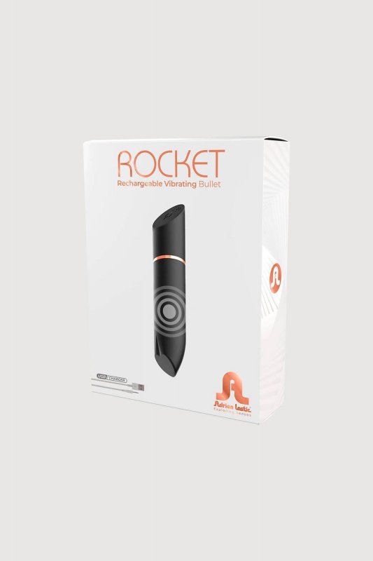Rocket black rechargeable bullet