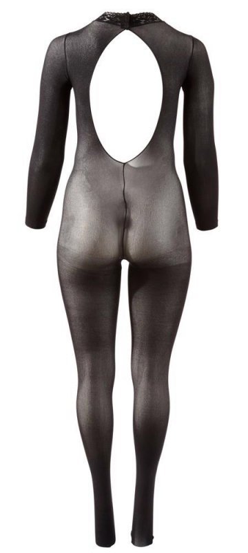 Seksowny bodystocking kombinezon erotyczny z długim rękawem XL/2XL