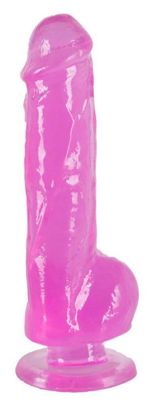 Grube dildo żelowe na przyssawce 22 x 4.7 cm