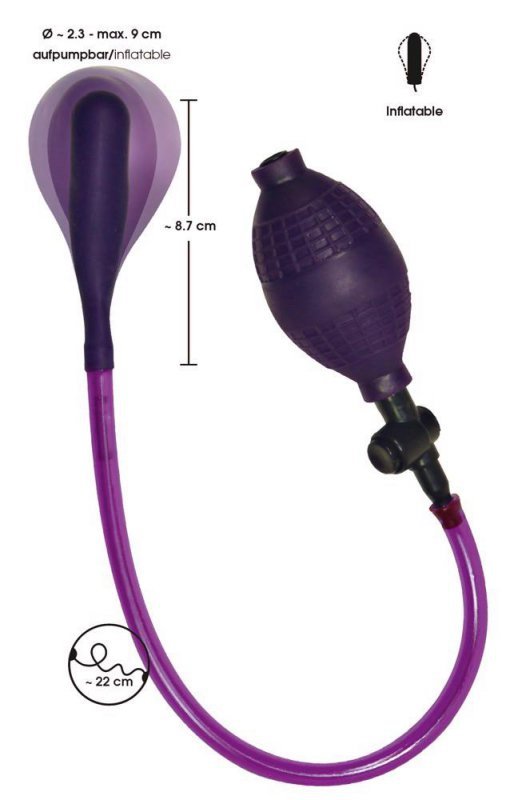 Balon analny zatyczka stymulator prostaty