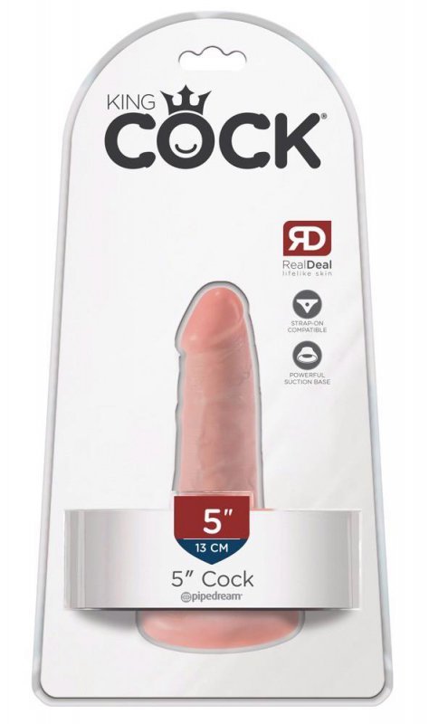 Elastyczne realistyczne dildo z przyssawką 12 cm