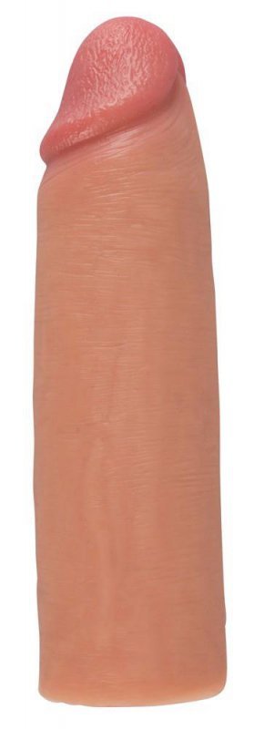 Nakładka na penisa przedłużka dłuższy i grubszy kutas + 4,5 cm