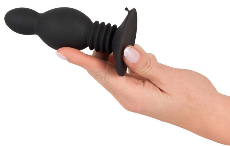 Podskakujący korek analny wtyczka plug na mocnej przyssawce