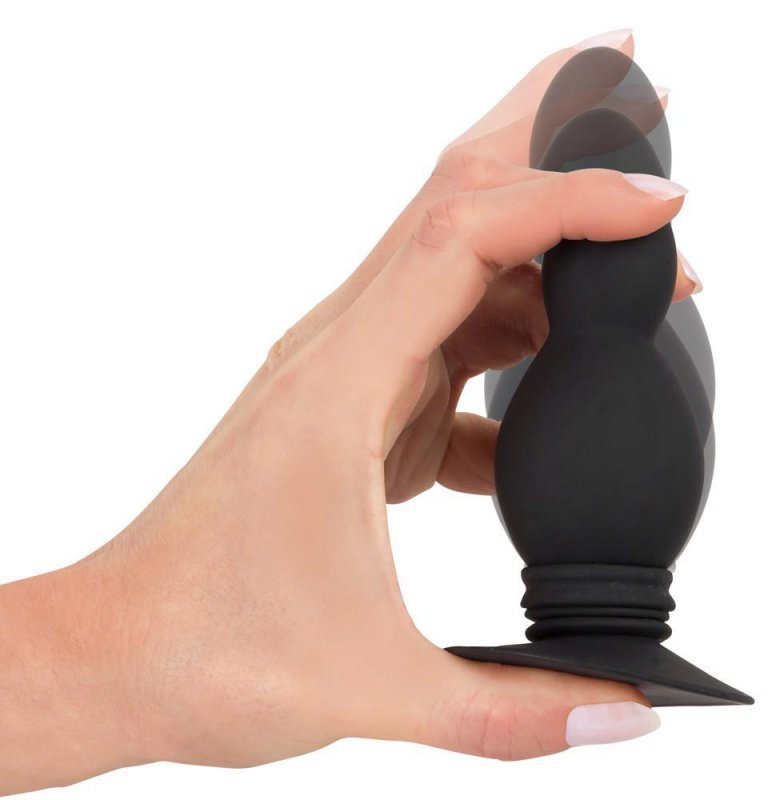 Podskakujący korek analny wtyczka plug na mocnej przyssawce
