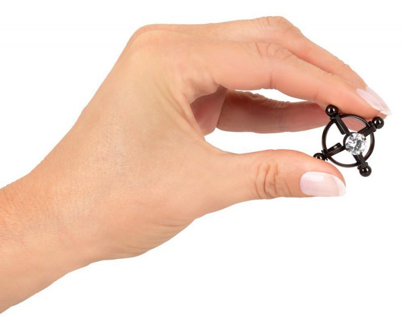 Klamerki na sutki z brylantem Bad Kitty jewellery 