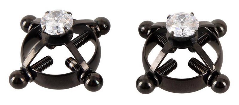 Klamerki na sutki z brylantem Bad Kitty jewellery 