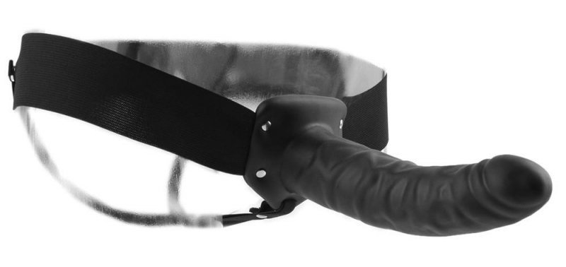 Realistyczna czarna proteza penisa strap on dildo sztuczny penis 20 cm