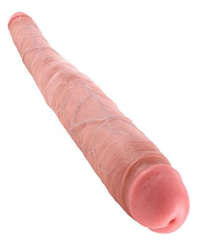 Długie podwójne realistyczne dildo dla lesbijek 40 cm