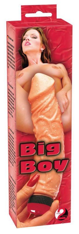 Realistyczne dildo z wibracjami 18 cm