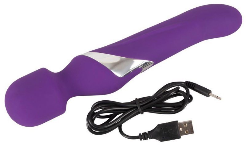 Wibrator sex masażer różdżka z elastyczną głowicą dawca orgazmów