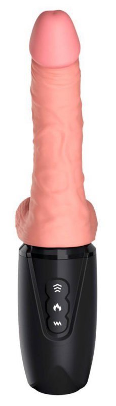 Posuwiste wibrujące dildo sztuczny penis 16,5 cm