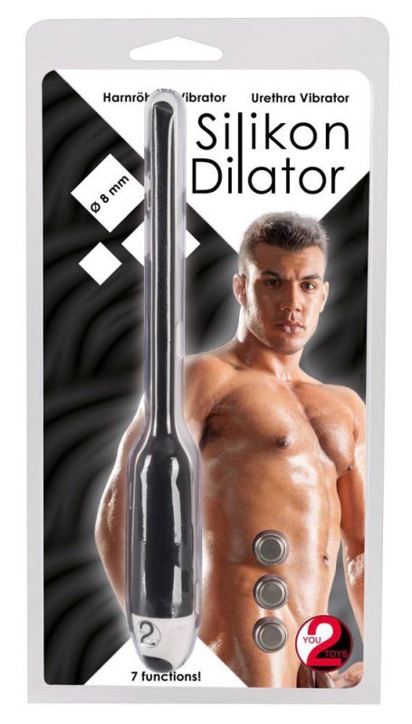 Dilator do penisa korek silikonowy wibrujący