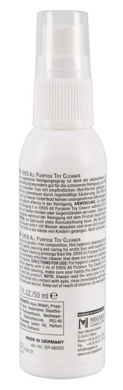 Rożluźniający lubrykant do fistingu 500 ml + płyn do czyszczenia sex zabawek