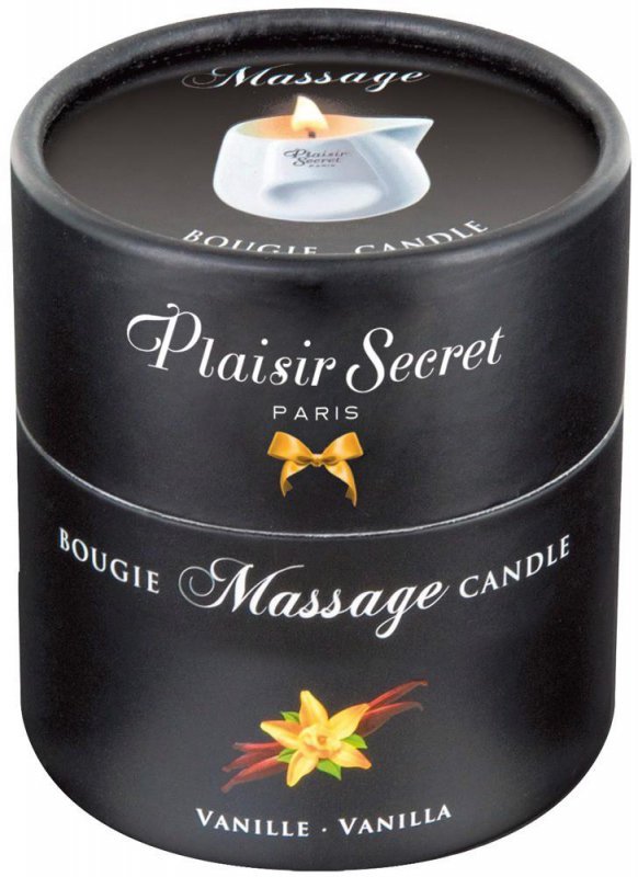 Zmysłowa świeca do masażu erotycznego wanilia 80 ml