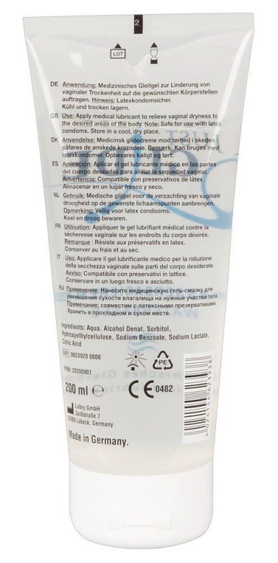 Nawilżający żel intymny 200 ml