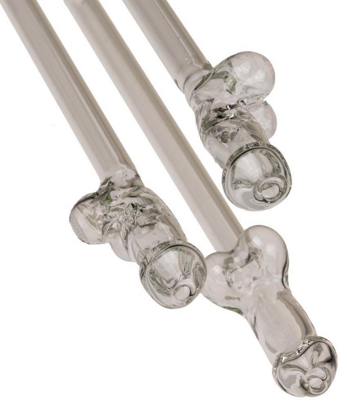 Słomki peniski penisy na panieński Glass Drinking Straw Willy 4szt